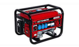 Bensindriven generator/elverk 2,5 kW - H8500W
