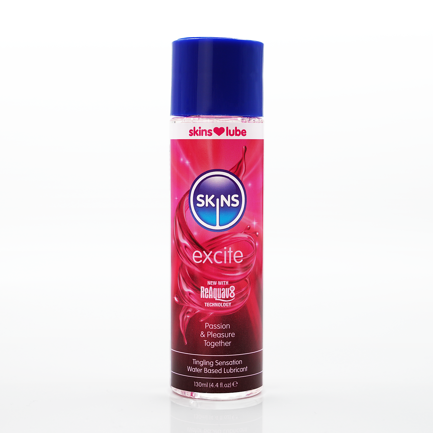 Skins Excite Tingling Water Based Lubricant, 130 ml