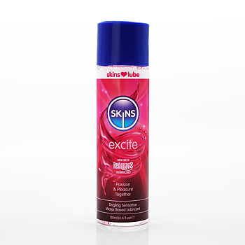 Skins Excite Tingling Water Based Lubricant, 130 ml