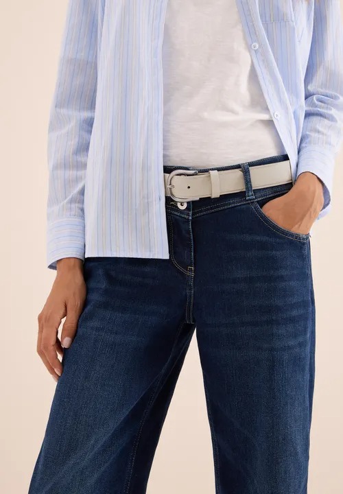 Faux Suede Belt - Sand - Cecil