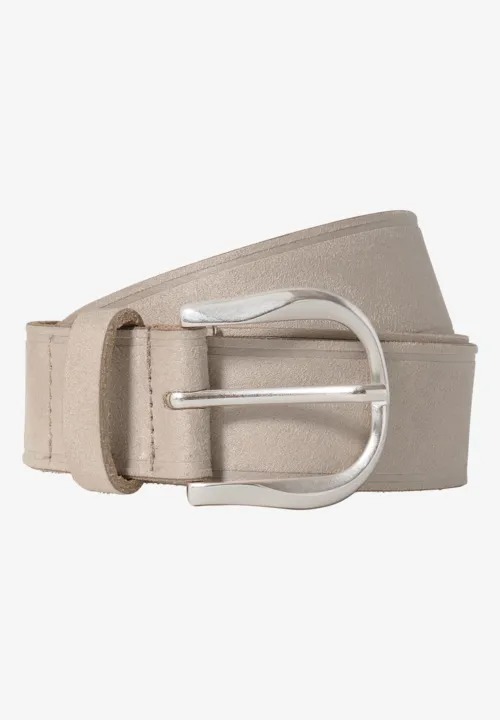 Faux Suede Belt - Sand - Cecil - 4