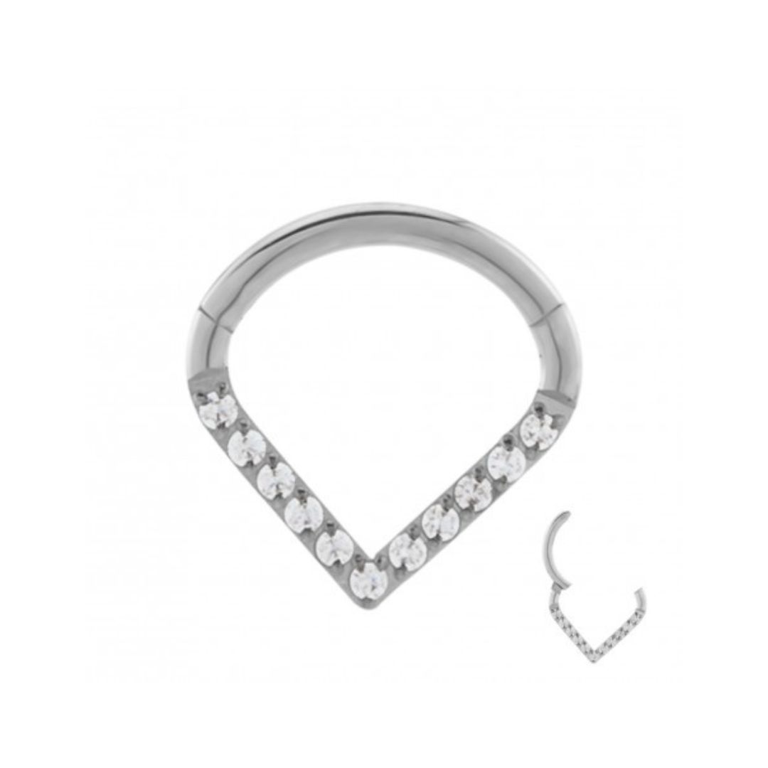 Clicker  septum - kirurgstål 316L