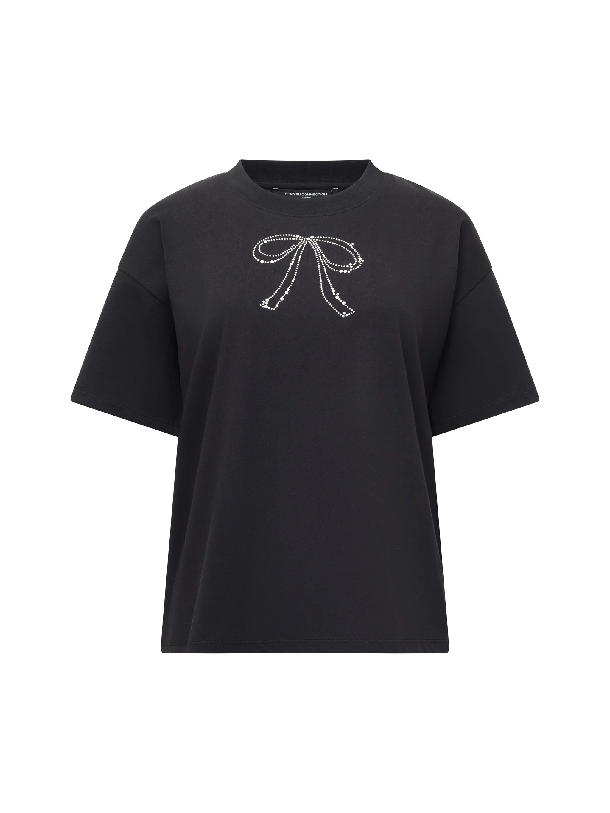 T-Shirt Rosett - Black - French Connection