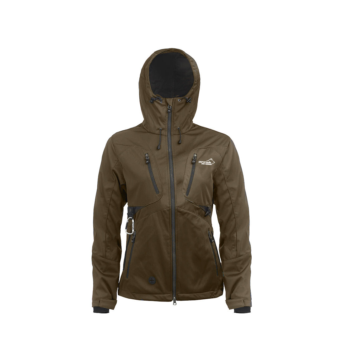Arrak Akka Softshell Jacka Dam Brun - 5
