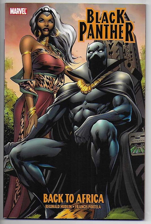 Black Panther: Back to Africa TP NM Svagt solblekt på ryggen
