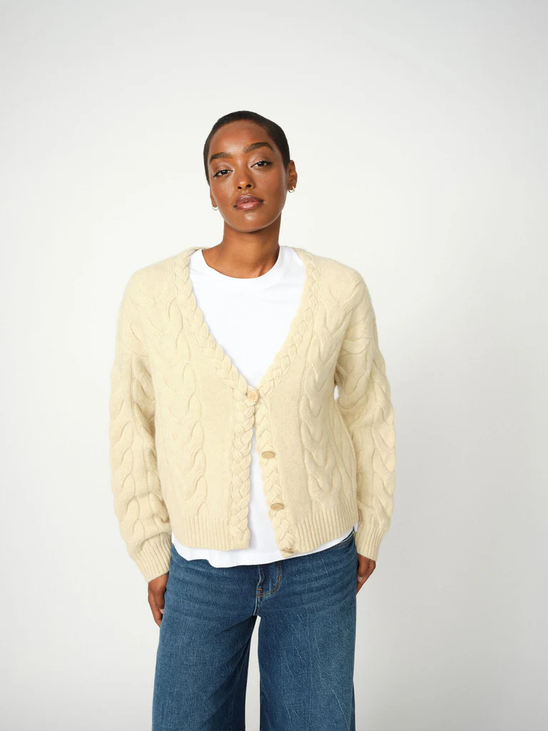 Mos Mosh Ottili Stickade Cardigan - 2