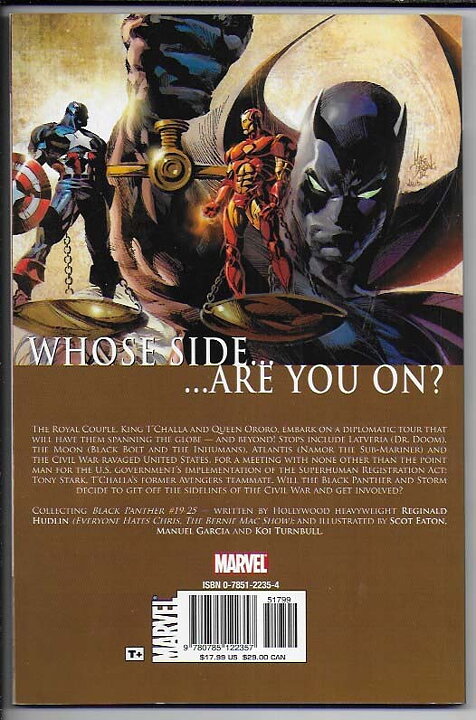Black Panther: Civil War TP NM-