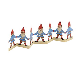 Pappersrader Norgetomte, mini