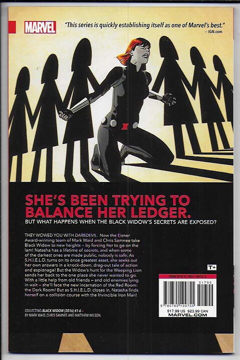Black Widow: Volume 1 - S.H.I.E.L.D.'s Most Wanted TP NM