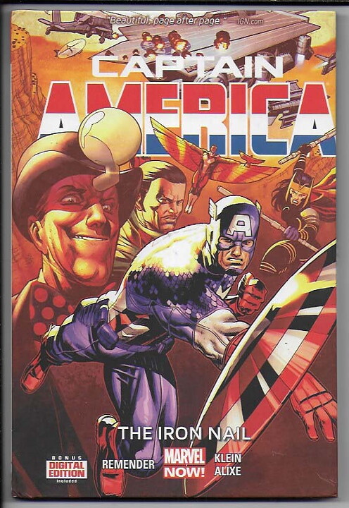 Captain America: Volume 4 - The Iron Nail HC NM Remender