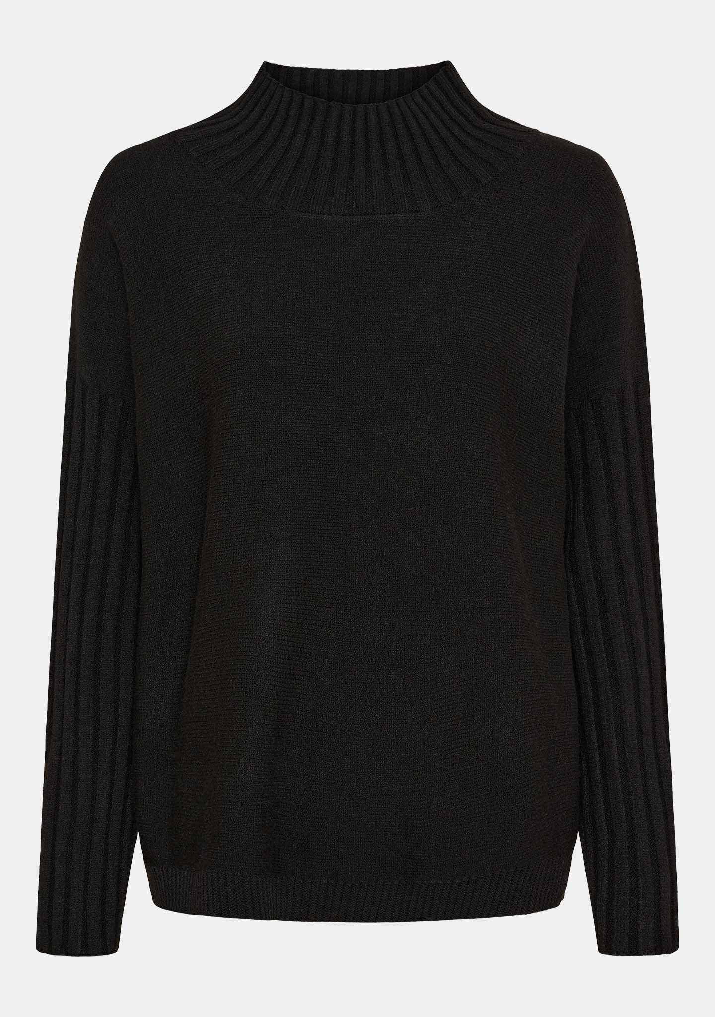 Kaddy Knit Pullover - Black - Isay