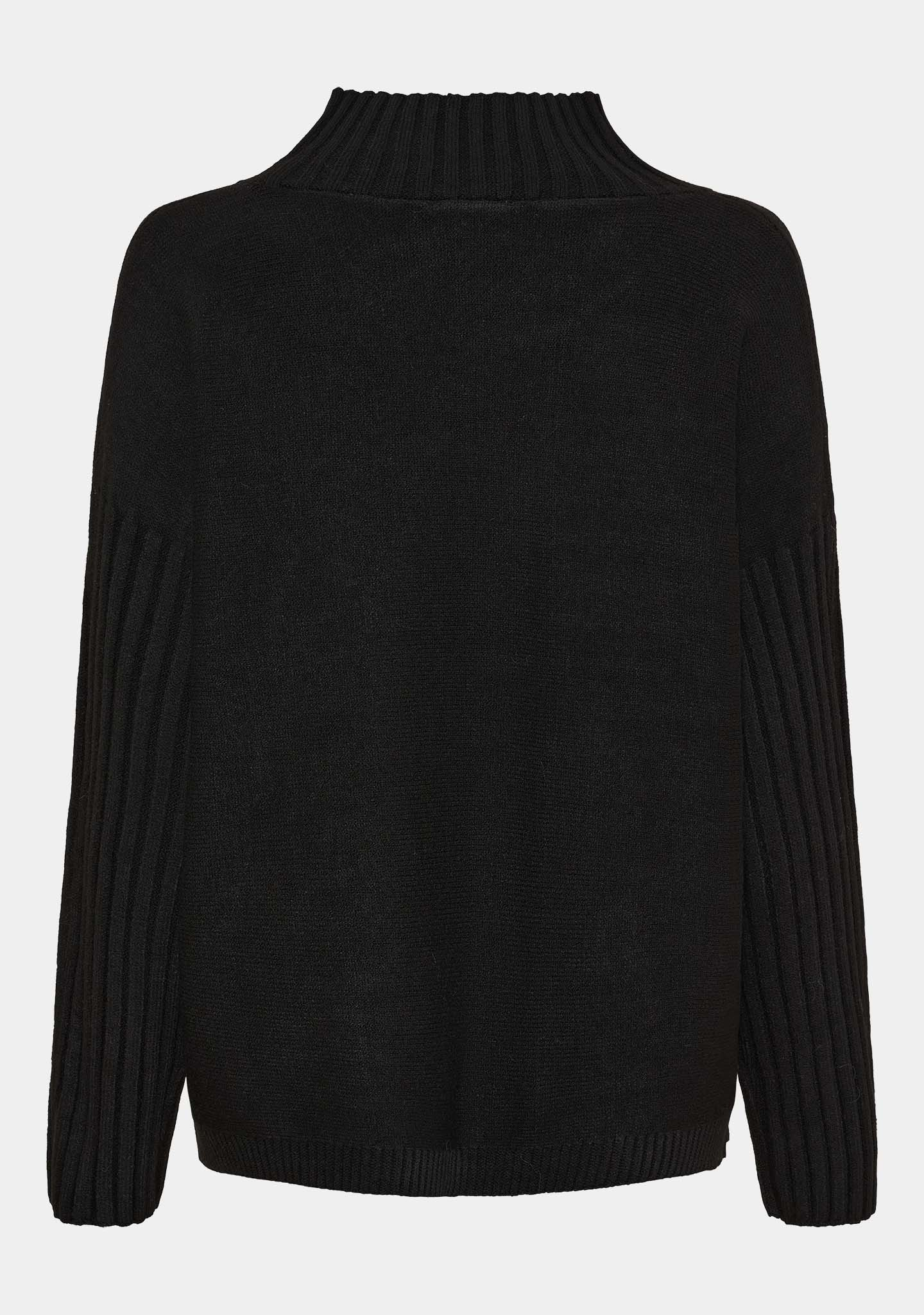 Kaddy Knit Pullover - Black - Isay
