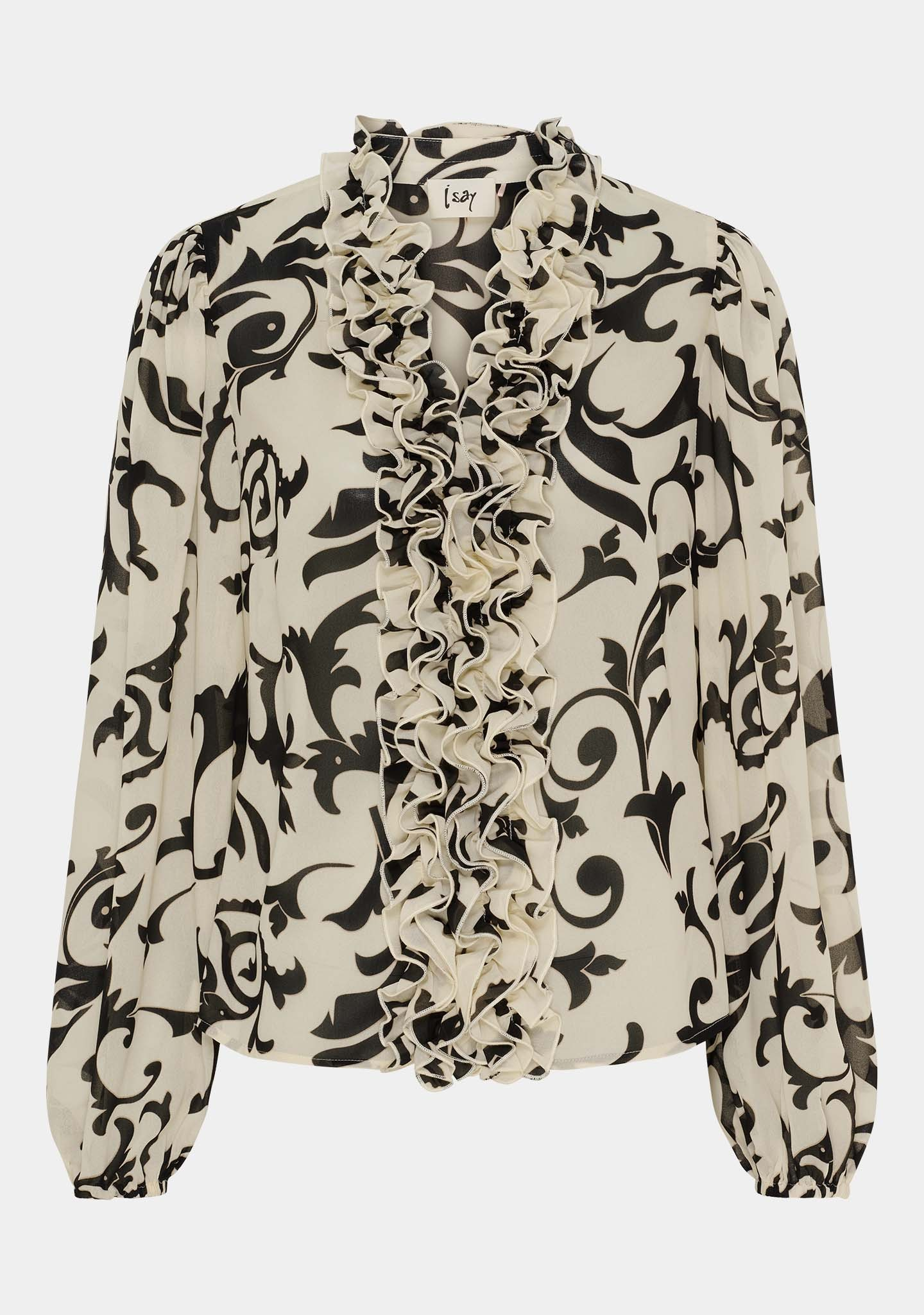 Vibse Ruffle Blouse - Stl. M - Isay