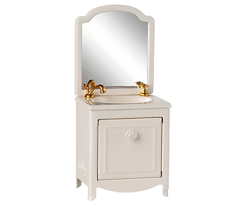 Maileg - Sink dresser, Mouse - Off white