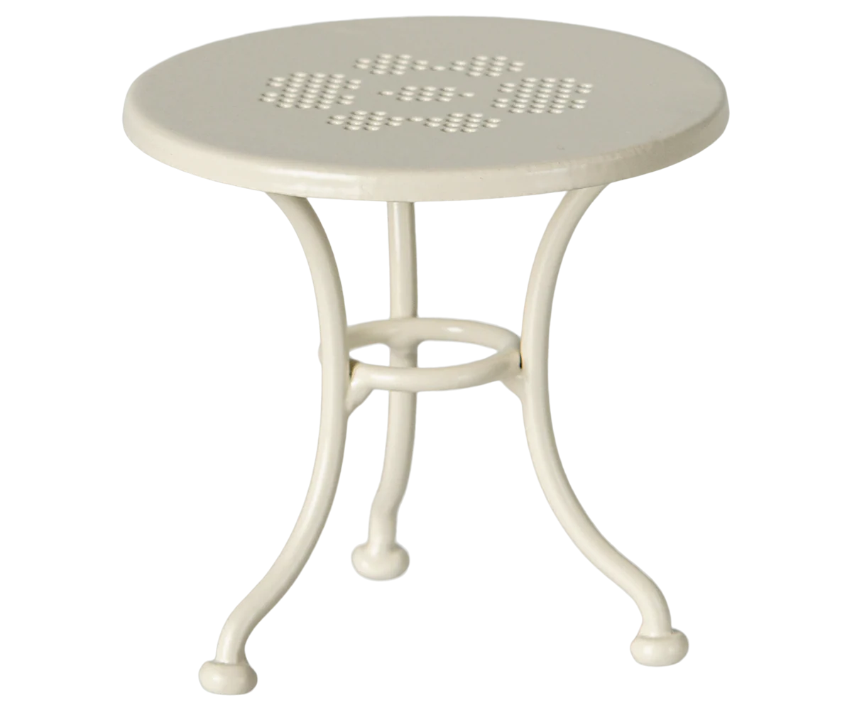 Maileg - Café set, Mouse, Small - Off white - 4