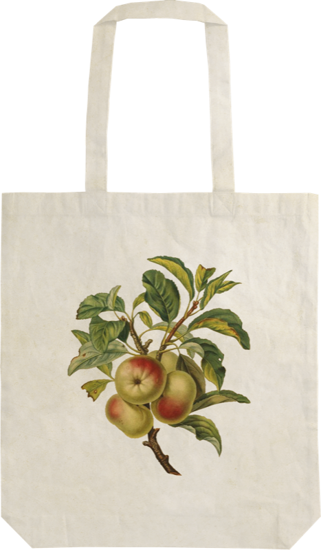Tygkasse Äpple