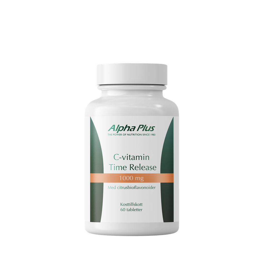 C-vitamin Time Release 1000mg 60t