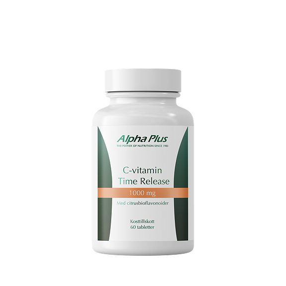 C-vitamin Time Release 1000mg 60t