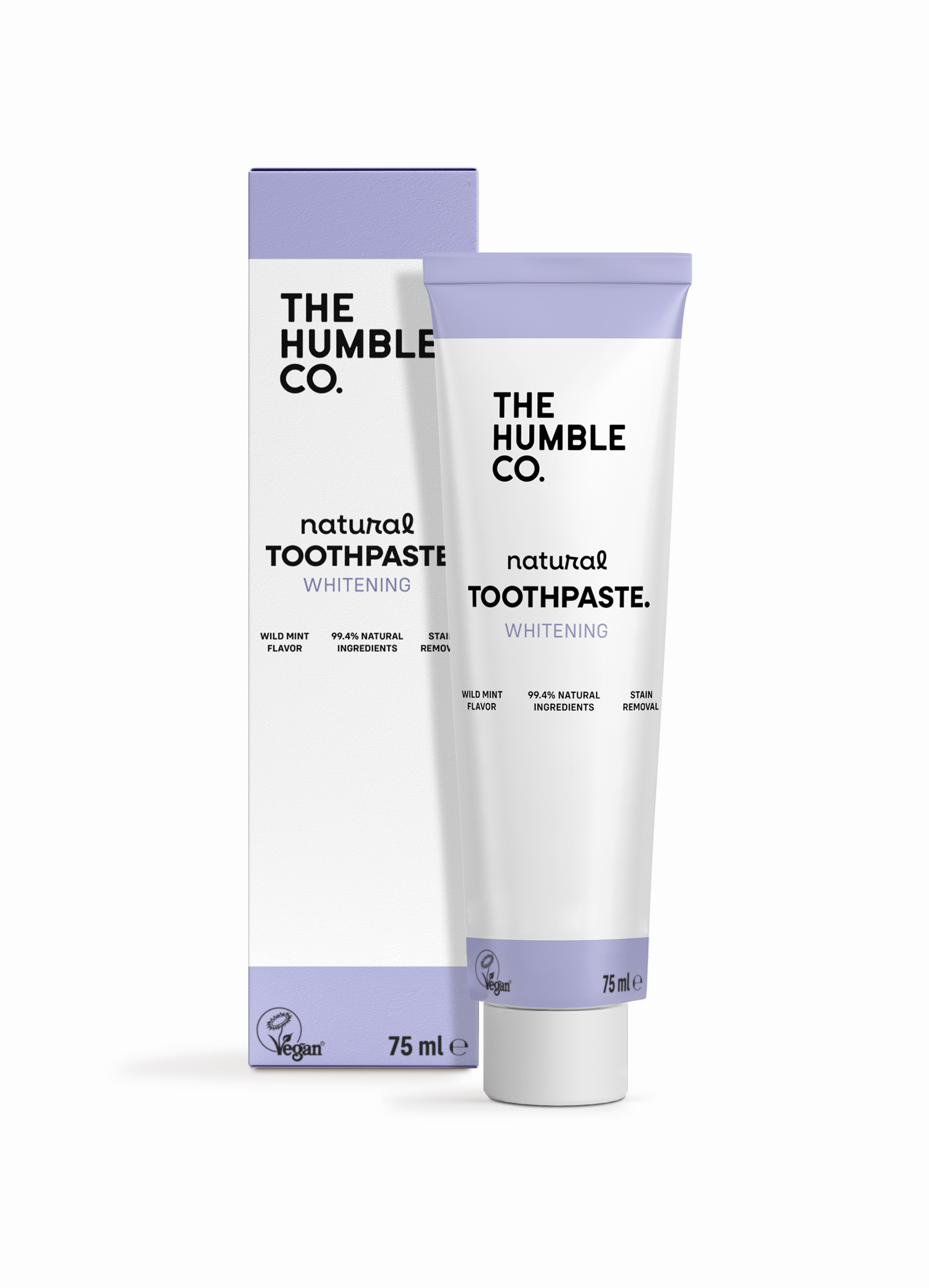 Tandkräm Whitening 75ml x12 Cosmos Natural