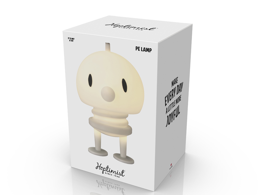 Hoptimist Soft PE-lampa Hoptimist 15 x 15 x 23 cm XL White - 2
