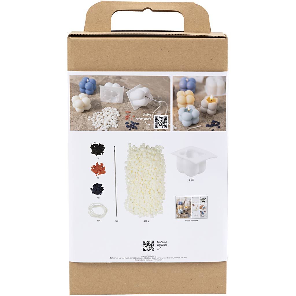 DIY Kit Ljusgjutning - Bubbelljus  - 3