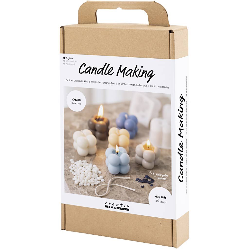 DIY Kit Ljusgjutning - Bubbelljus 