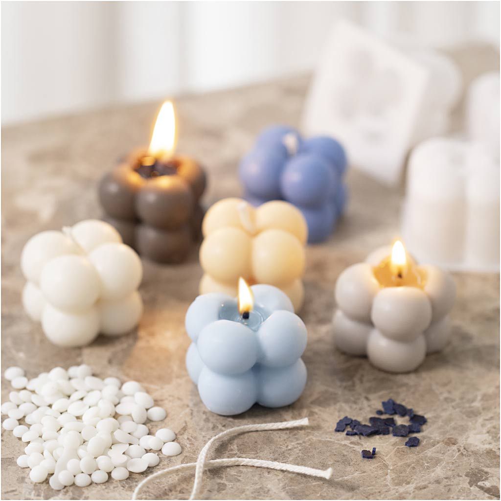 DIY Kit Ljusgjutning - Bubbelljus  - 5