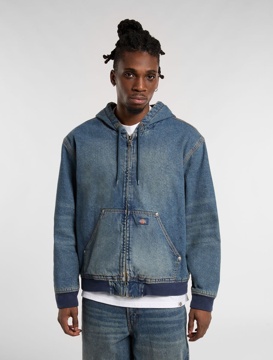 Dickies Hilham Hooded Jeansjacka Khaki