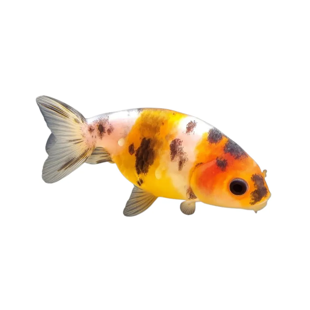 Slöjstjärt Ranchu Mix 5-7cm (Carassius auratus) - 5