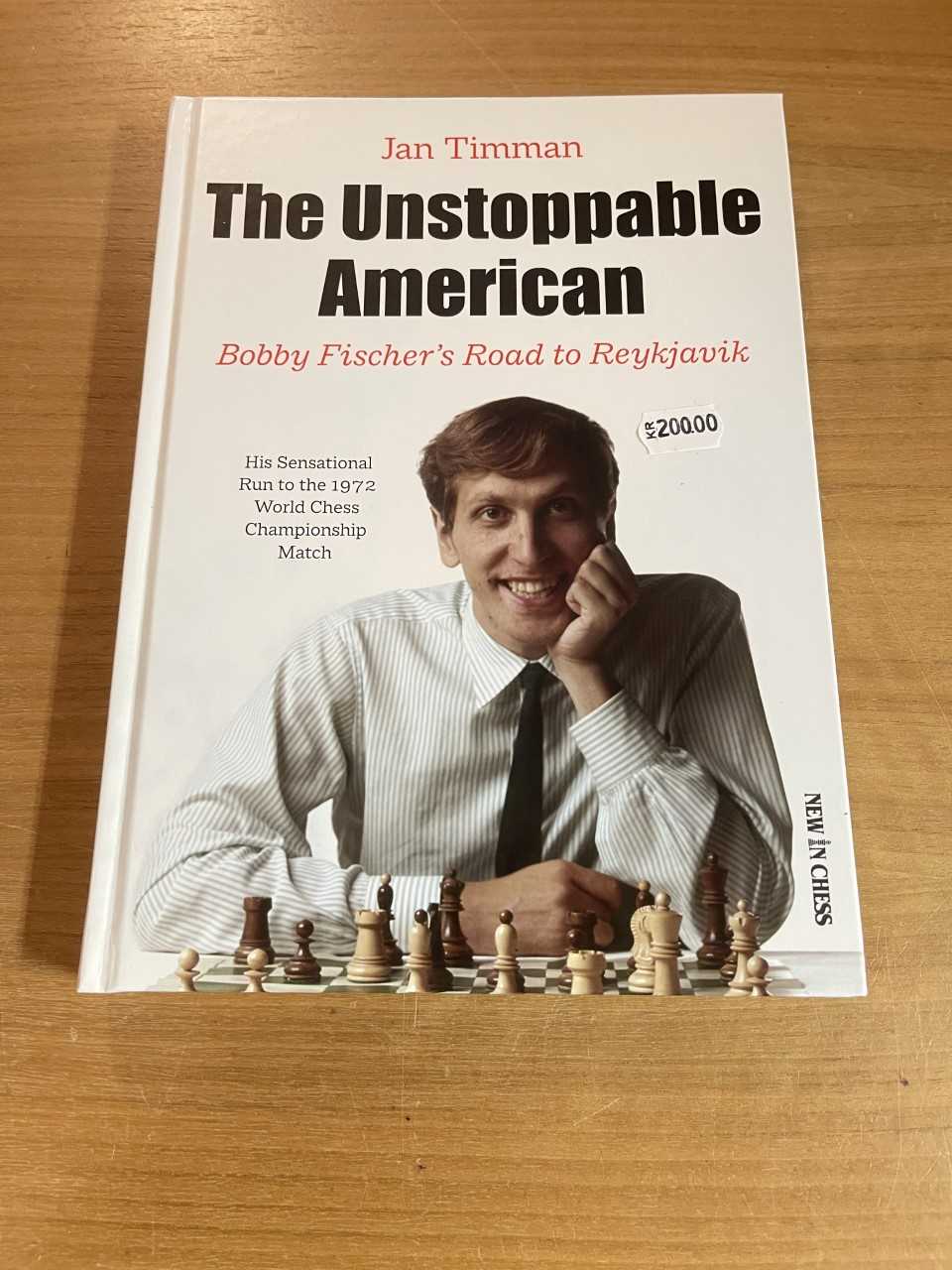 Äntikvariskt - The Unstoppable American - Bobby Fischers road to Reykjavik (hård pärm)