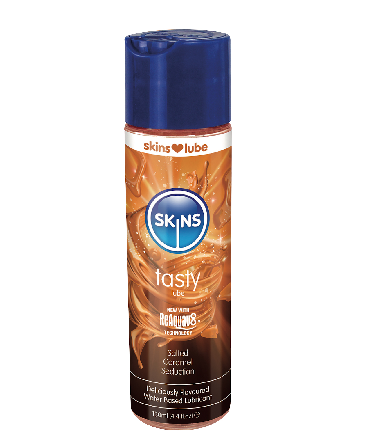 Skins Salted Caramel Water Based Lubricant, 130 ml - 5