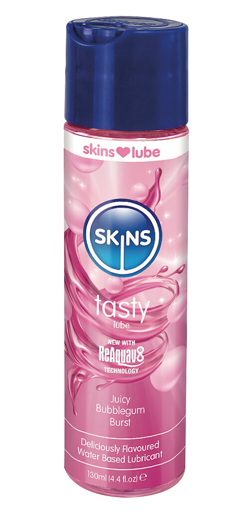Skins Bubblegum Water Based Lubricant, 130 ml