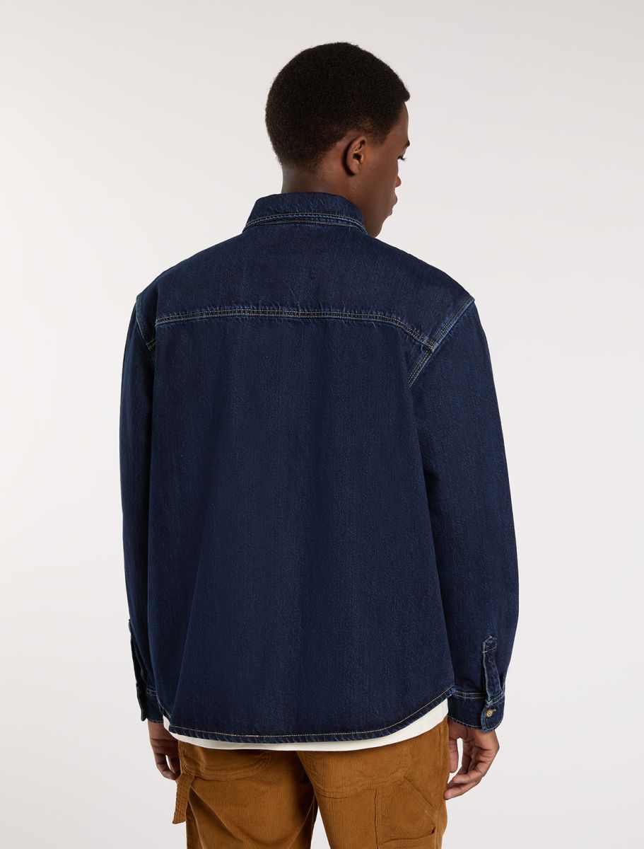 Dickies Mechanic Jeansskjorta Dark Indigo - 2