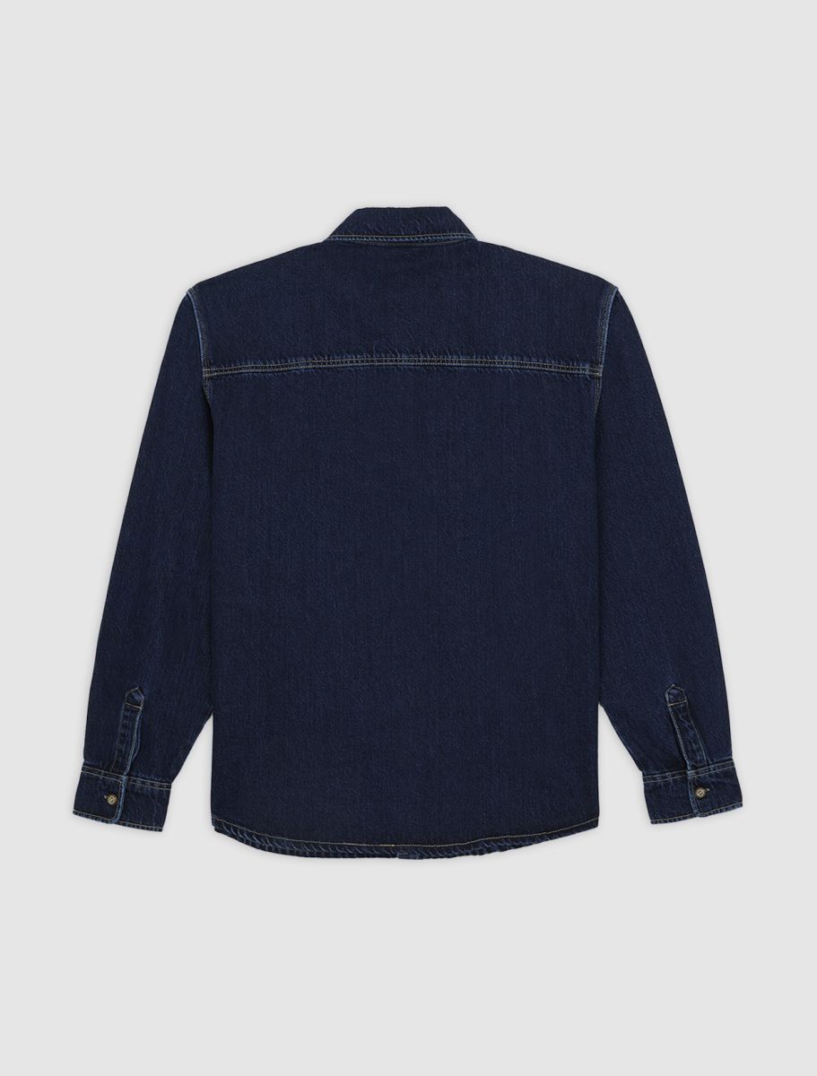Dickies Mechanic Jeansskjorta Dark Indigo - 7