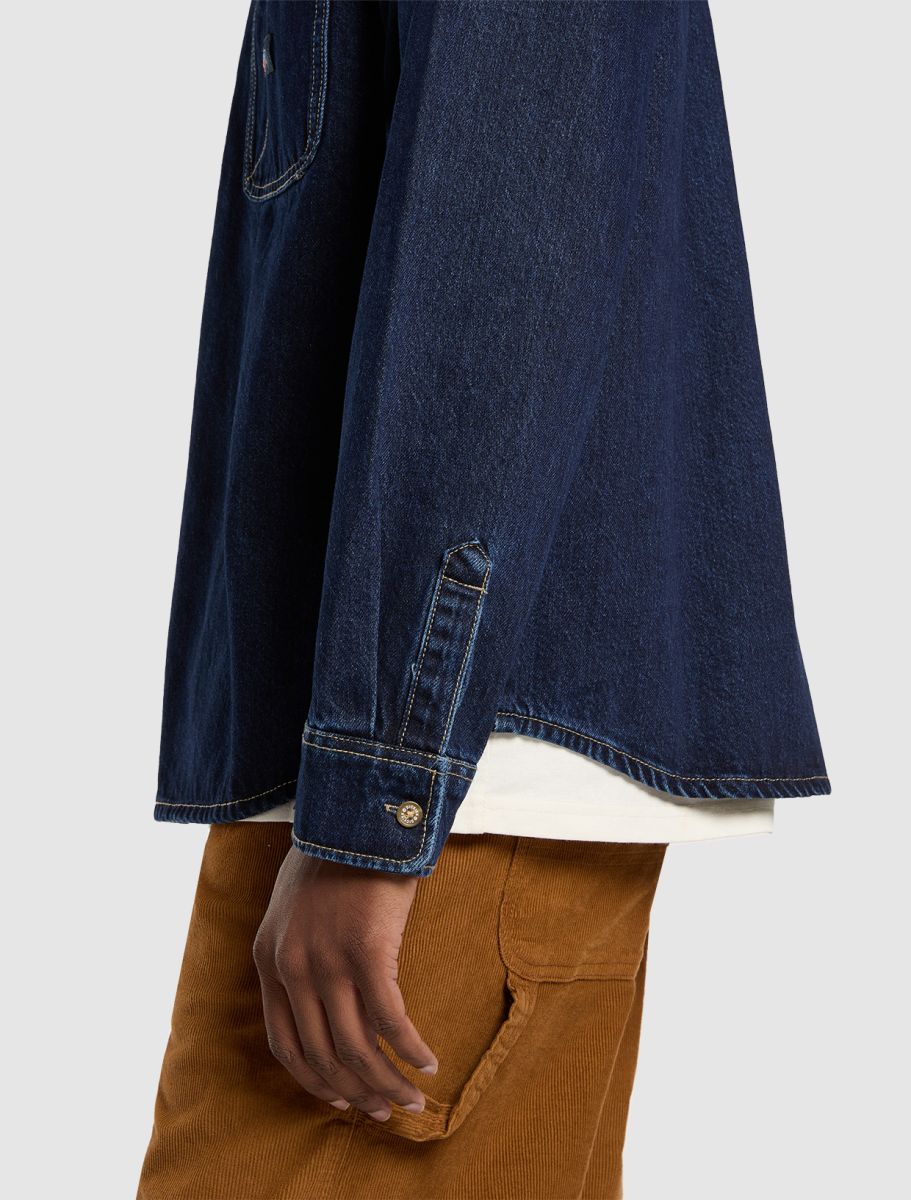 Dickies Mechanic Jeansskjorta Dark Indigo - 5