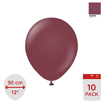 Burgundy - Latexballong