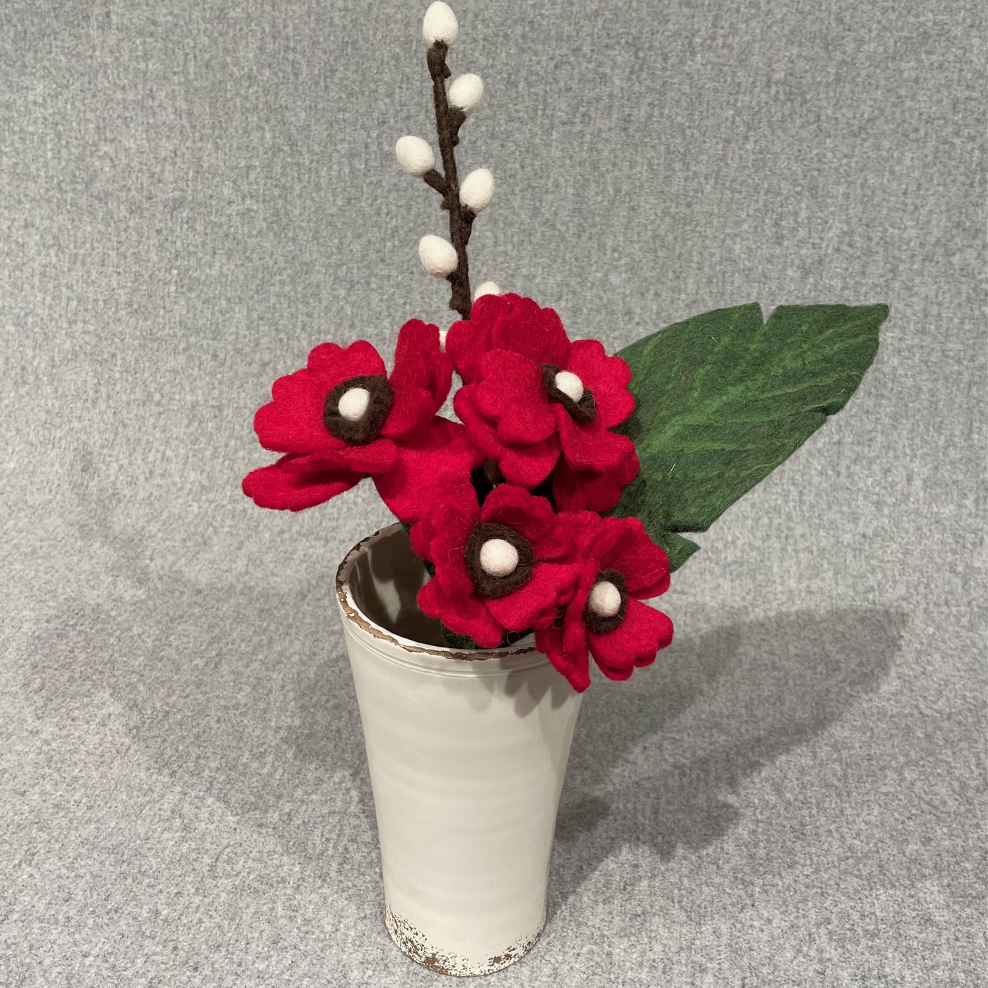 Blumenstrauß - Roter Mohn