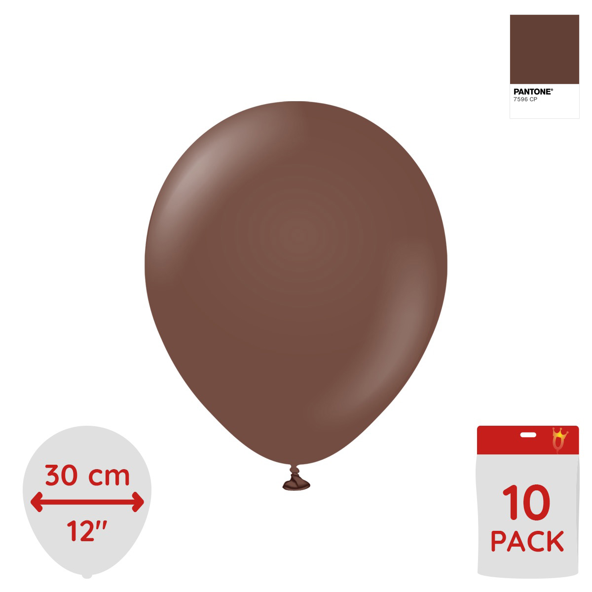 Chocolate Brown - Latexballong