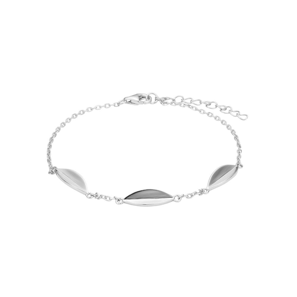 Nordahl Leave armband silver