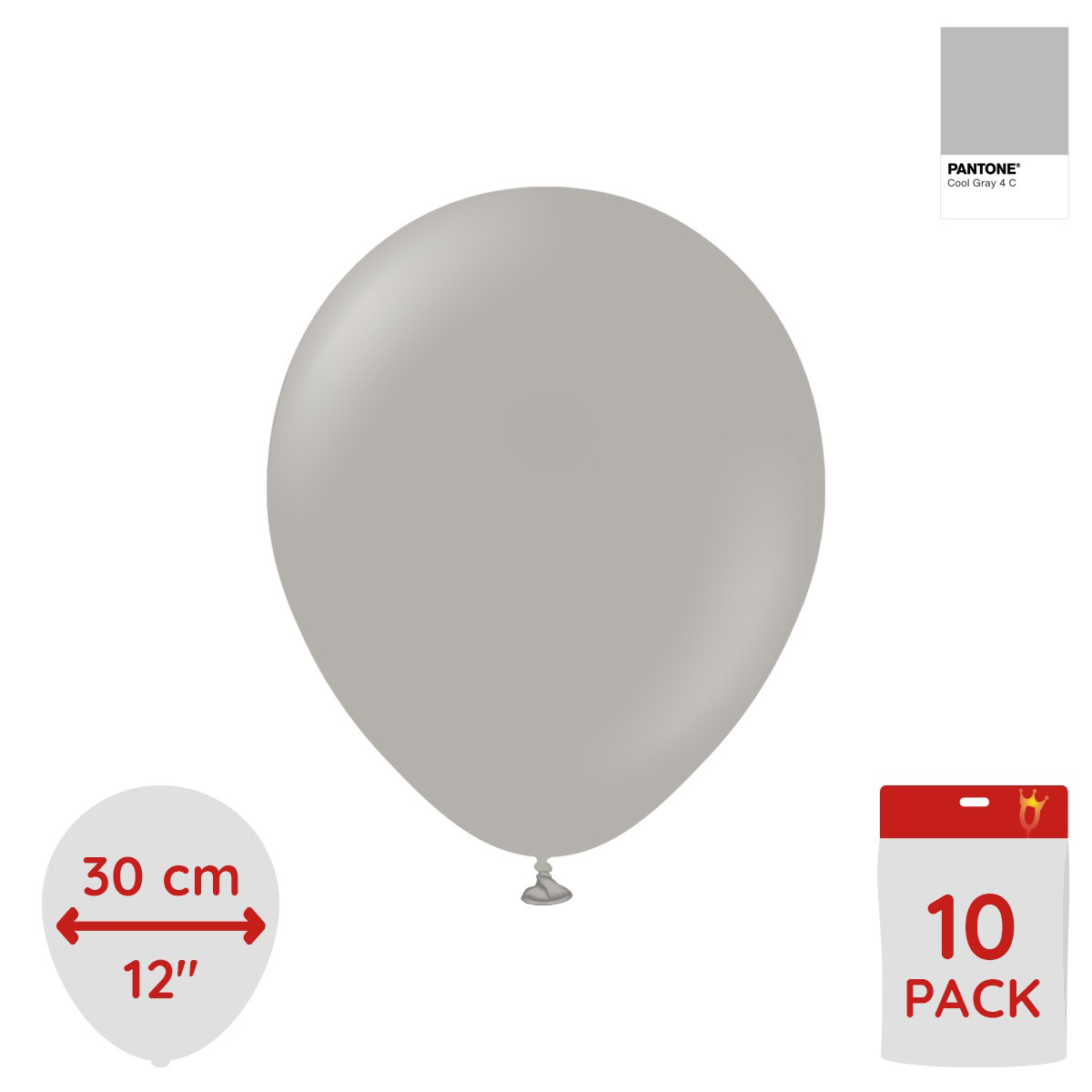 Grey - Latexballong