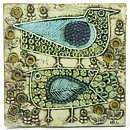 Lisa Larson (Unik 1961) Beautiful Birds Wall Plaque (3)