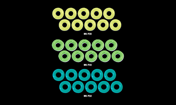 Muchmore MK-P40 Perfect Silicone O ring 40 deg. Green (for shock)