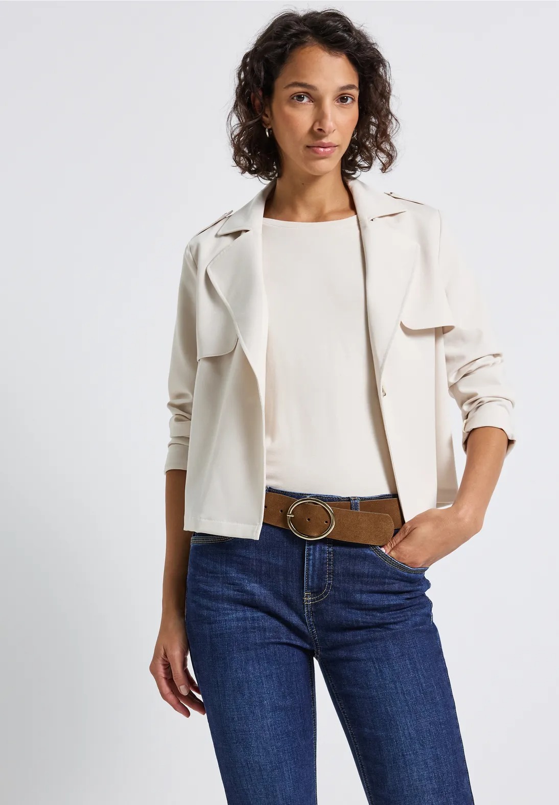 Bold Velour Belt - Cognac - Street One