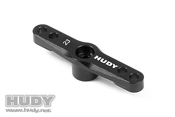 Hudy 293504 Alu Throttle Servo Horn - Ko Propo, Jr, Sanwa, Airtronics - 23T