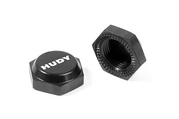 Hudy 293560 Alu Wheel Nut With Cover - Ribbed (2)