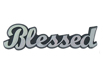 Bildekal - Blessed