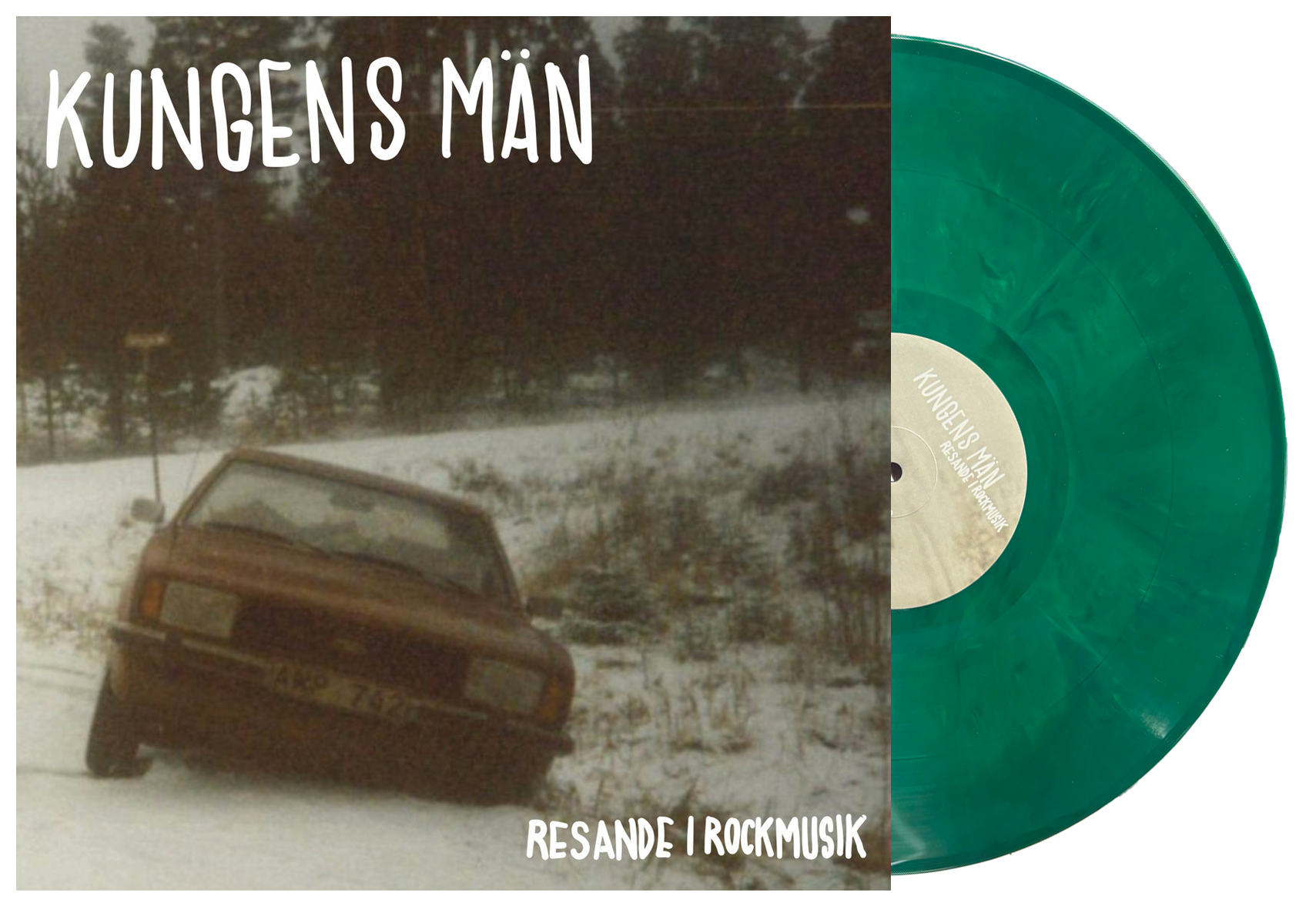 KUNGENS MÄN - Resande i Rockmusik LP (RETUR Edition)