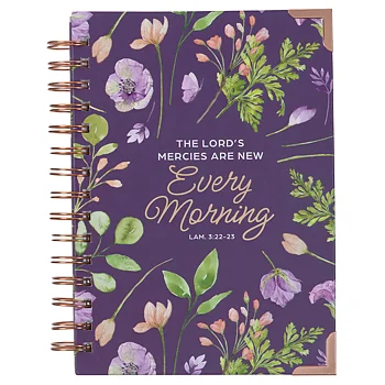 Anteckningsbok - The Lord´s mercies are new every morning