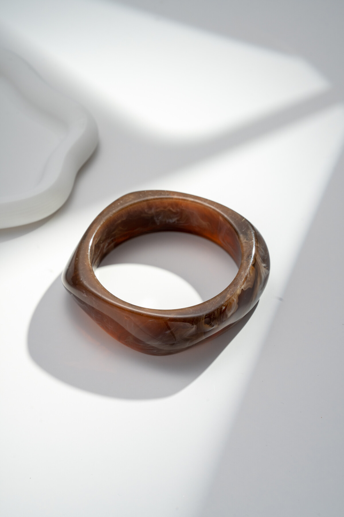 Bangle resin brown