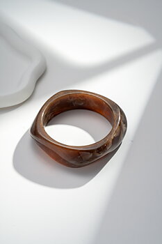 Bangle resin brown